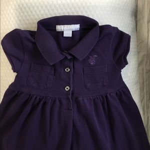 Burberry dress size 12months purple